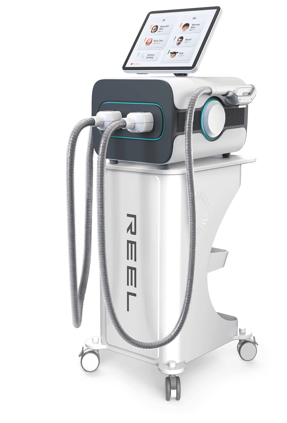 RIDで使用している光脱毛機「REEL」